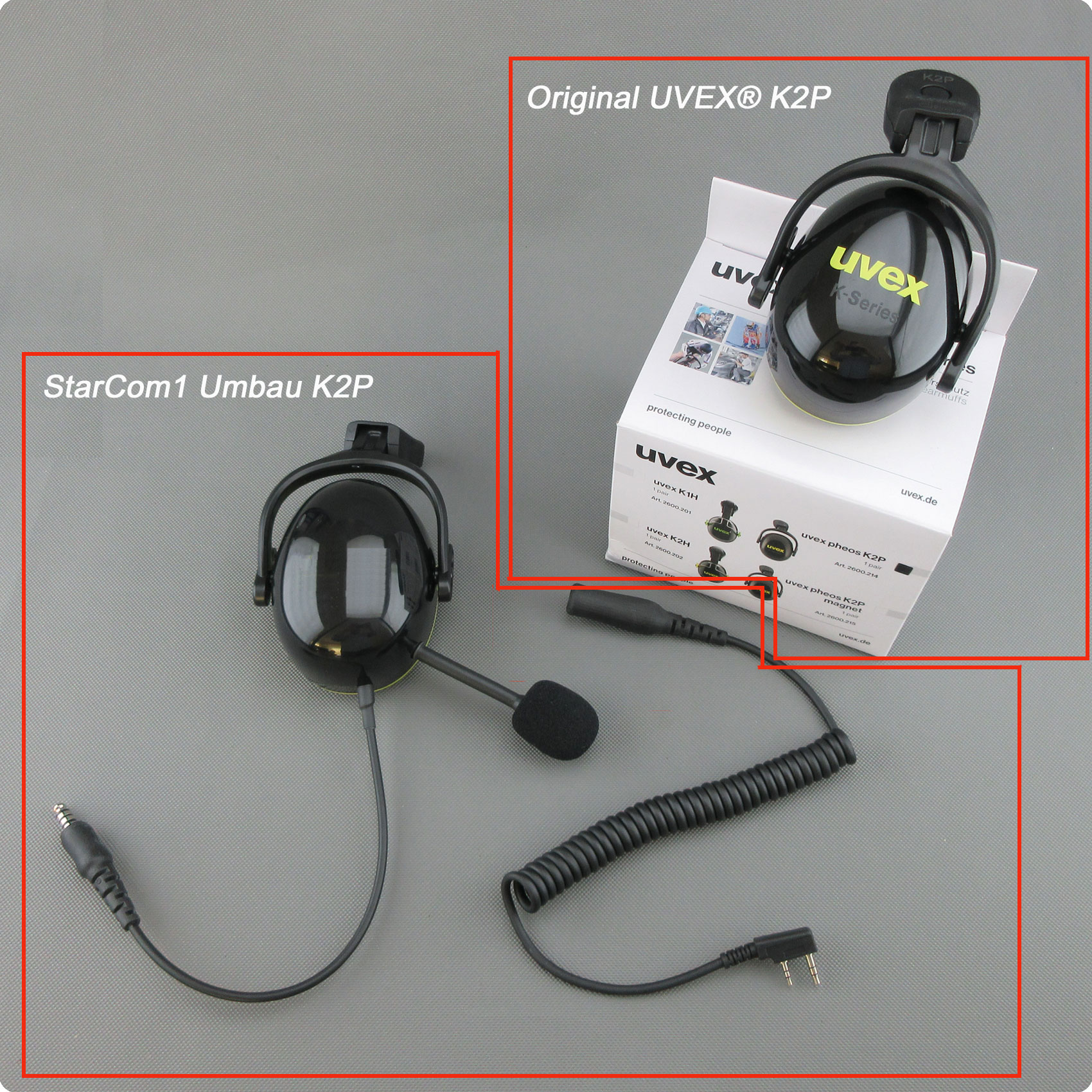 radio de extensión para cascos K2H, los clips de sujeción son compatibles con los cascos Uvex de la serie: Uvex pheos B-WR, Uvex pheos alpine, Uvex airwing, Uvex superboss