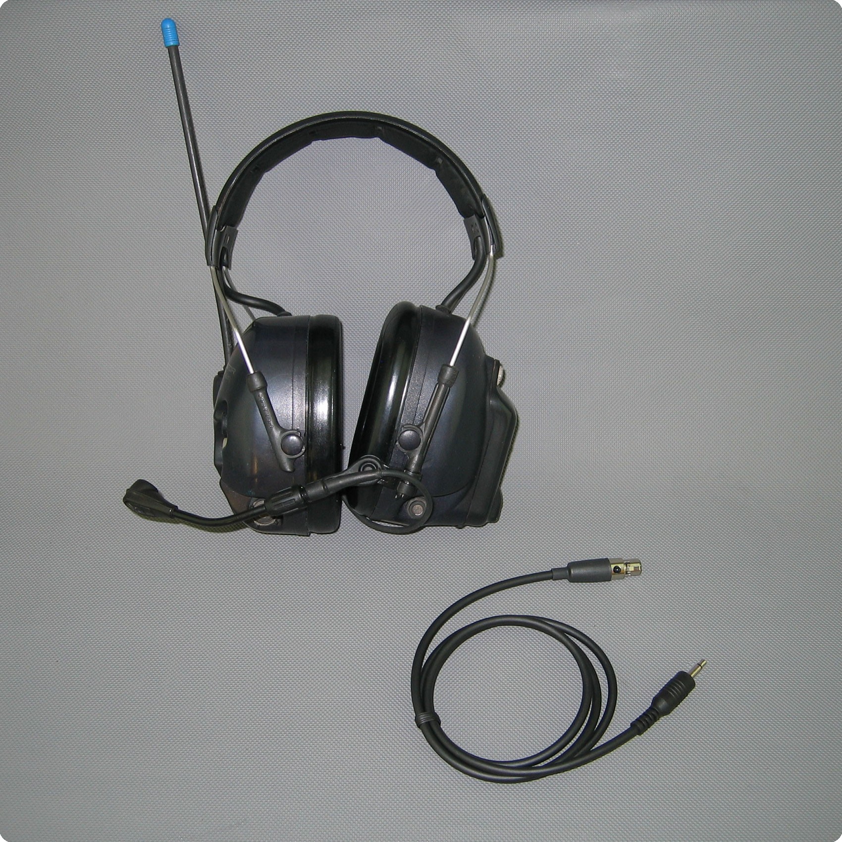FL6BS / Audio enchufe Mono - Cable compatible con cascos 3M Peltor LiteCom